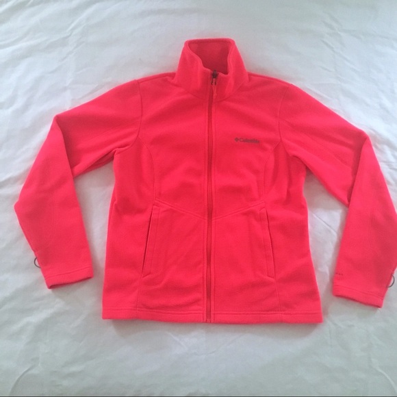 Columbia Jackets & Blazers - SOLD! 💚Columbia Pink Omni-heat Fleece NWOT